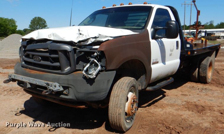 image for item DK5660 2003 Ford F550 Super Duty  flatbed truck