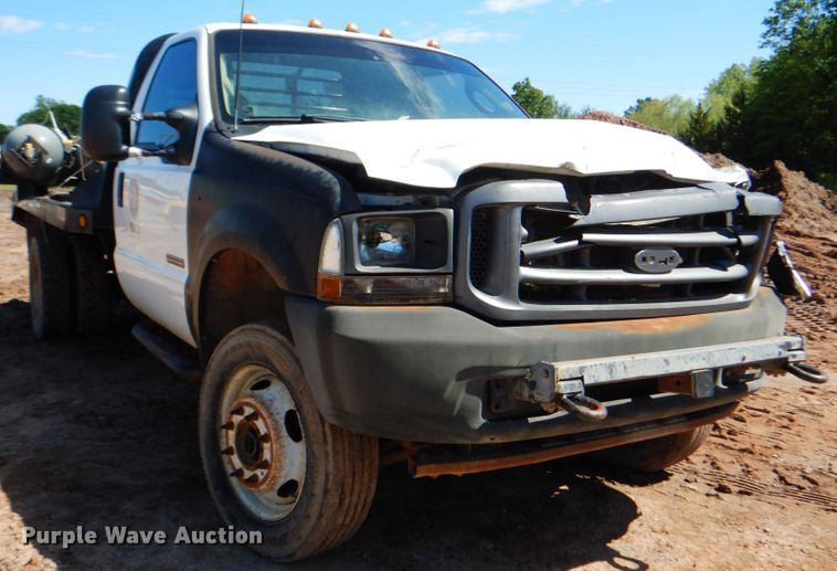 image for item DK5660 2003 Ford F550 Super Duty  flatbed truck