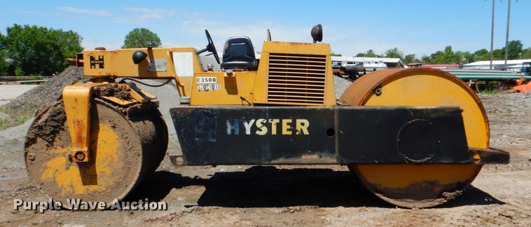 image for item DK5663 1981 Hyster C350B  double drum roller