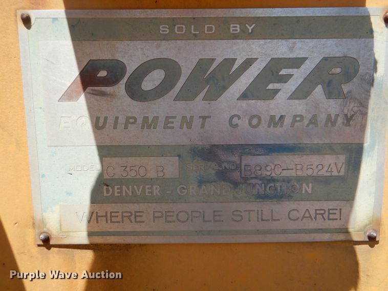 image for item DK5663 1981 Hyster C350B  double drum roller