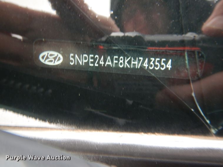 image for item DL8023 2019 Hyundai Sonata