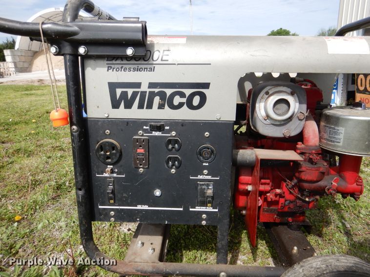 image for item DL8082 Winco DX6000E/M  generator