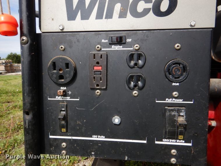 image for item DL8082 Winco DX6000E/M  generator