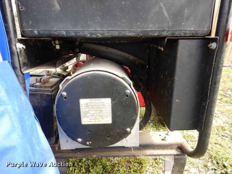 image for item DL8082 Winco DX6000E/M  generator