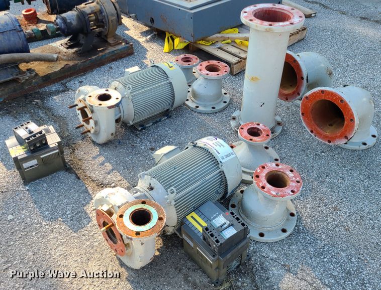 image for item DN5538 (2) 4" water pumps