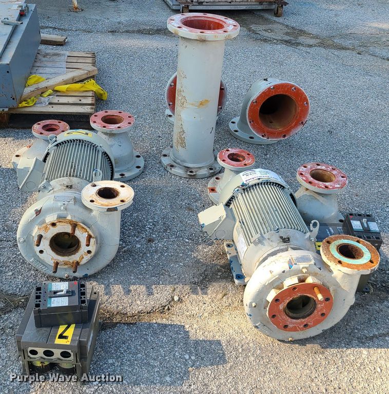 image for item DN5538 (2) 4" water pumps