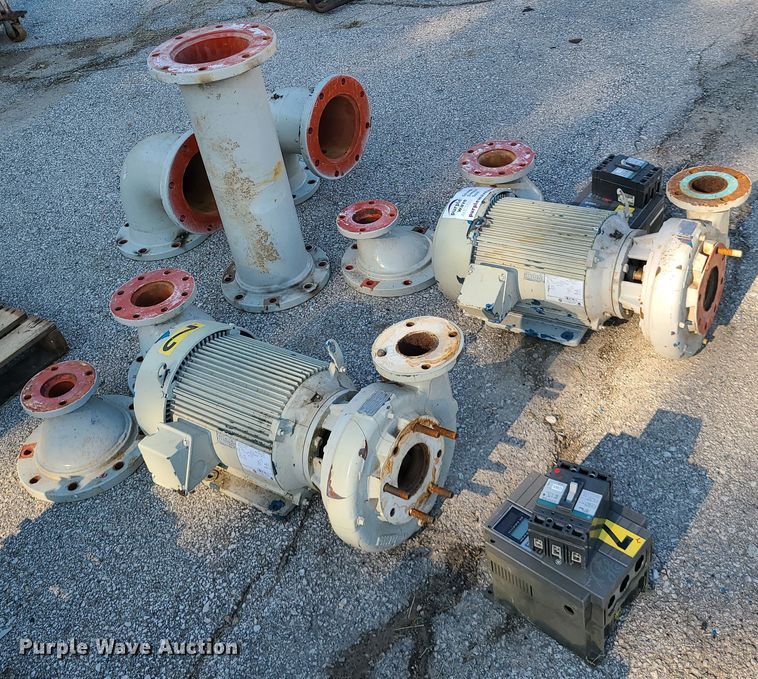 image for item DN5538 (2) 4" water pumps