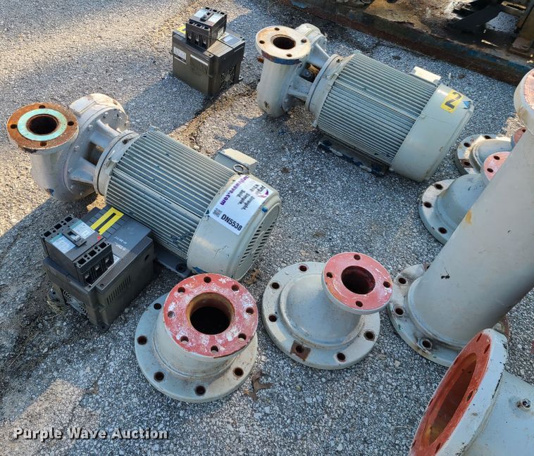 image for item DN5538 (2) 4" water pumps