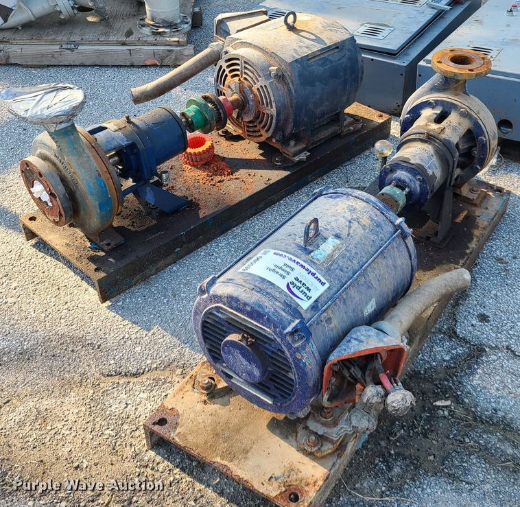 image for item DN5539 (2) Worthington 4" water pumps