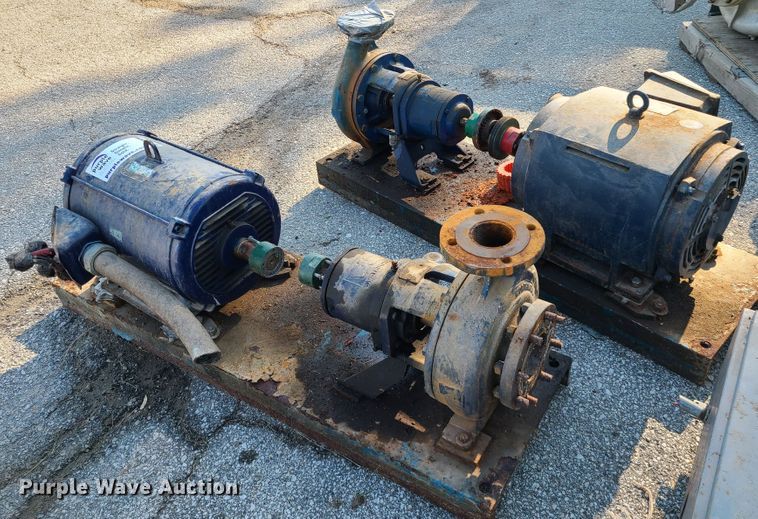 image for item DN5539 (2) Worthington 4" water pumps