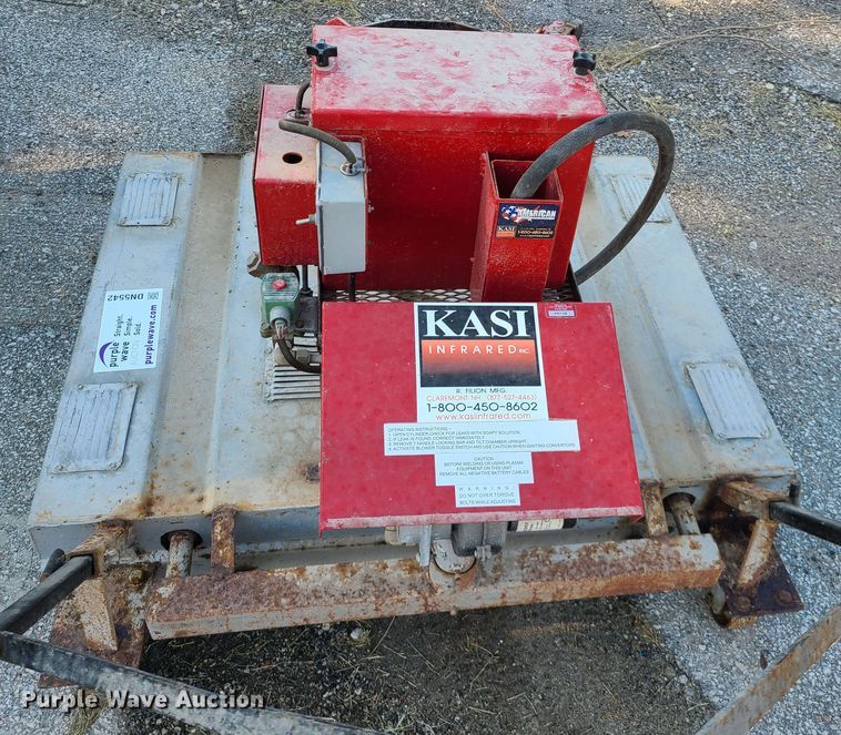 image for item DN5542 Kasi infrared asphalt heater