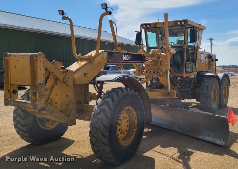 image for item HE9678 2007 Caterpillar 140H VHP  motor grader