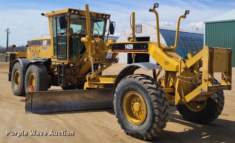 image for item HE9678 2007 Caterpillar 140H VHP  motor grader