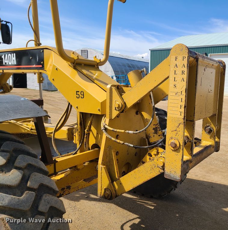 image for item HE9678 2007 Caterpillar 140H VHP  motor grader