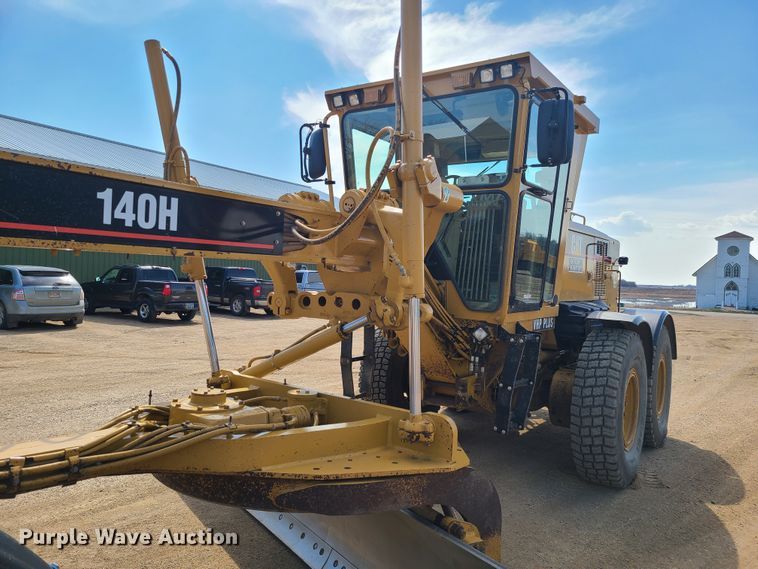 image for item HE9678 2007 Caterpillar 140H VHP  motor grader