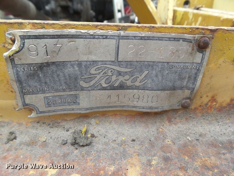 image for item HF9899 Ford 917  flail mower