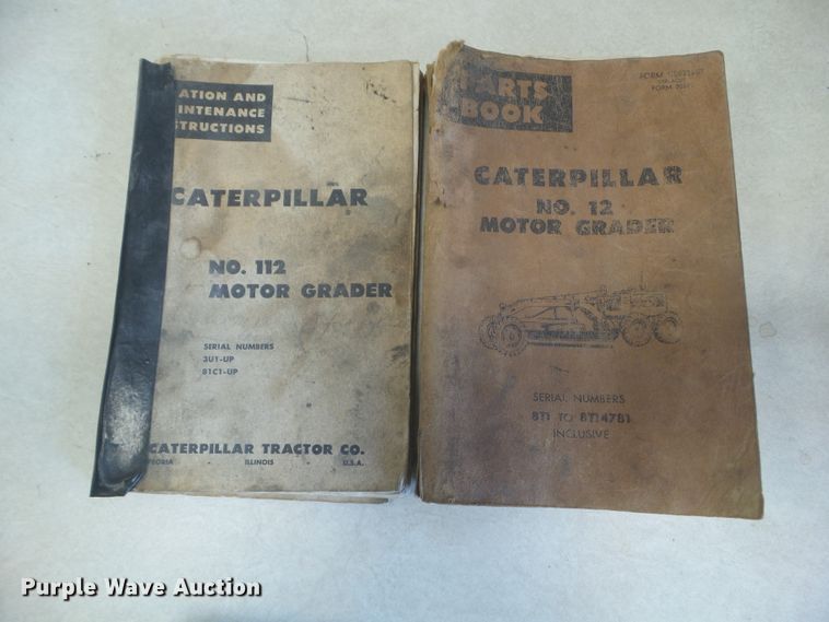 image for item HF9900 Caterpillar 12  rigid frame motor grader