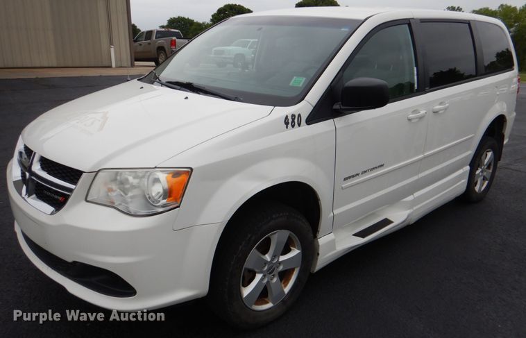 image for item HL9465 2013 Dodge Grand Caravan  handicap accessible van