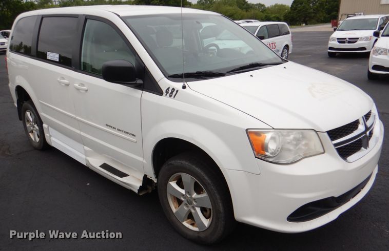 image for item HL9466 2013 Dodge Grand Caravan  handicap accessible van