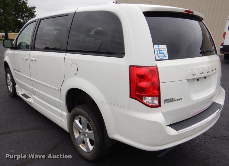 image for item HL9467 2013 Dodge Grand Caravan  handicap accessible van