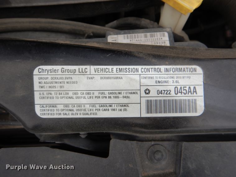 image for item HL9467 2013 Dodge Grand Caravan  handicap accessible van