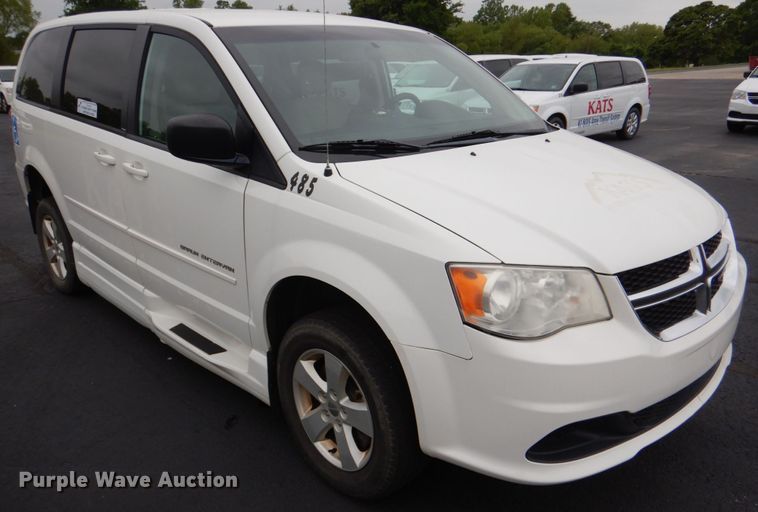 image for item HL9468 2013 Dodge Grand Caravan  handicap accessible van