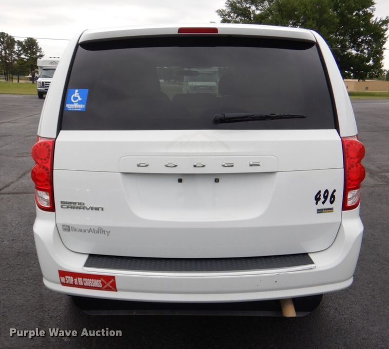 image for item HL9469 2014 Dodge Grand Caravan  handicap accessible van