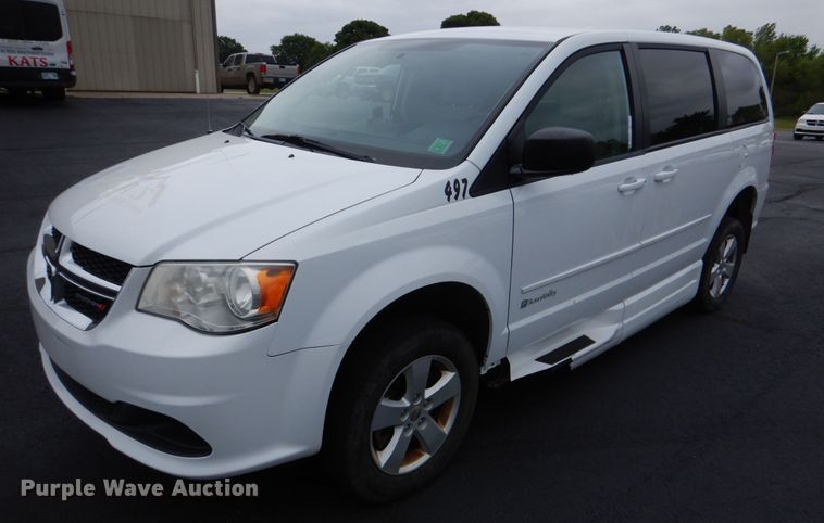 image for item HL9470 2014 Dodge Grand Caravan  handicap accessible van
