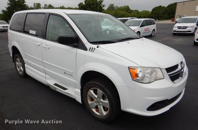 image for item HL9470 2014 Dodge Grand Caravan  handicap accessible van