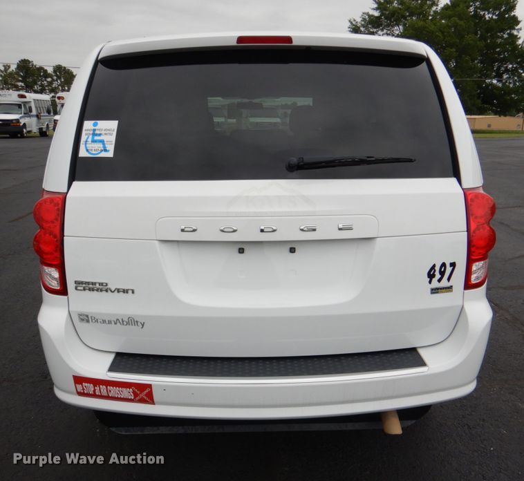 image for item HL9470 2014 Dodge Grand Caravan  handicap accessible van