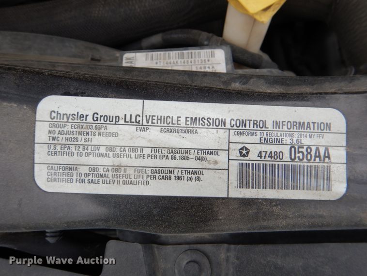 image for item HL9471 2014 Dodge Grand Caravan  handicap accessible van