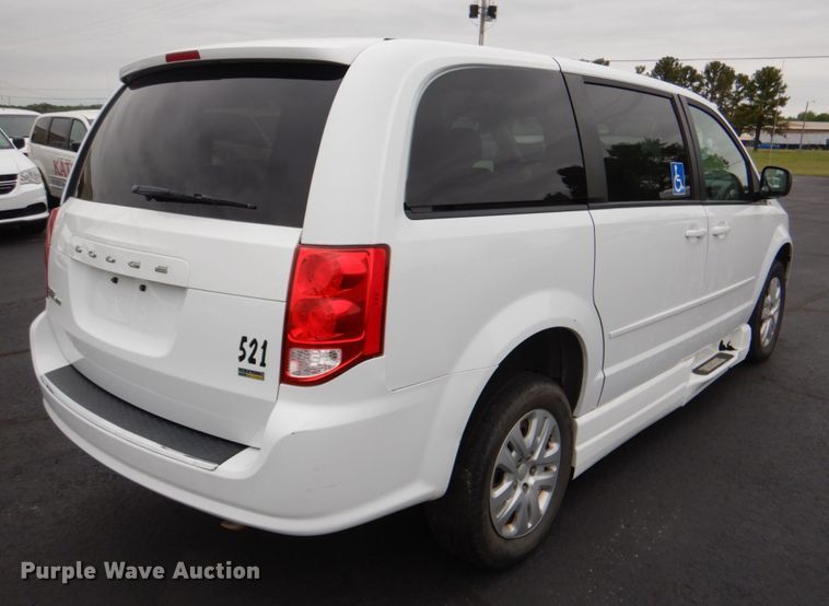 image for item HL9472 2015 Dodge Grand Caravan  handicap accessible van