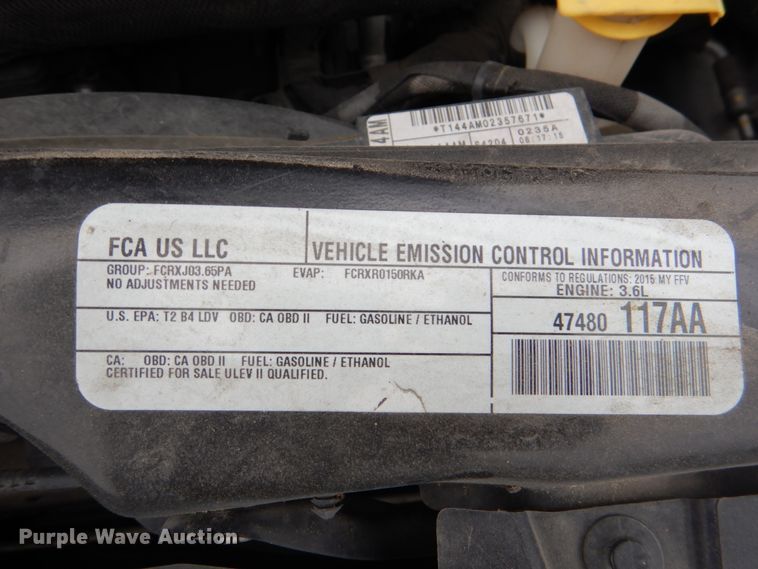 image for item HL9473 2015 Dodge Grand Caravan  handicap accessible van