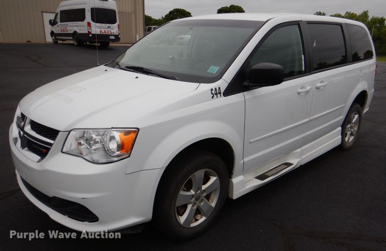 image for item HL9476 2016 Dodge Grand Caravan  handicap accessible van