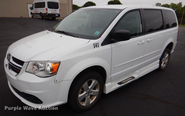 image for item HL9478 2016 Dodge Grand Caravan  handicap accessible van