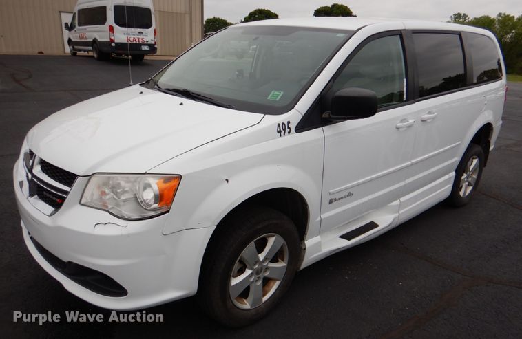 image for item HL9487 2014 Dodge Grand Caravan  handicap accessible van