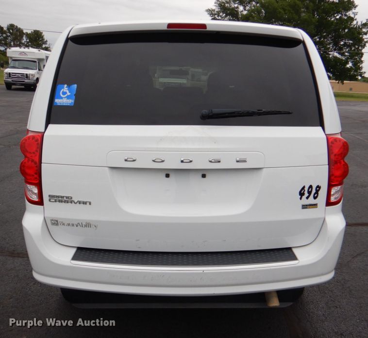 image for item HL9488 2014 Dodge Grand Caravan  handicap accessible van