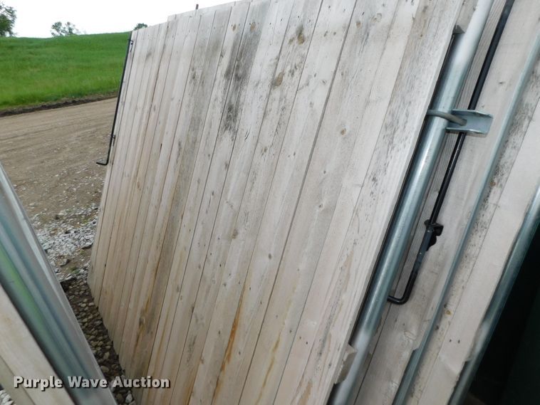 image for item HX9319 (6) American Fence wooden fence sections