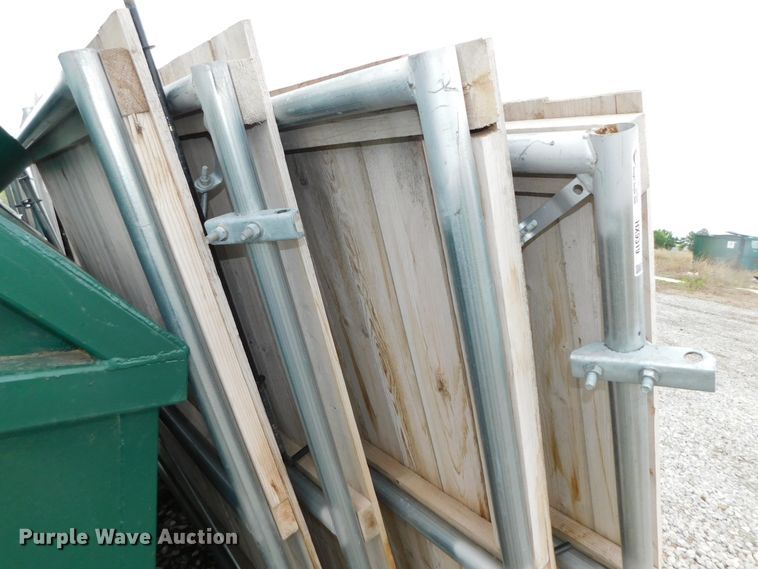 image for item HX9319 (6) American Fence wooden fence sections