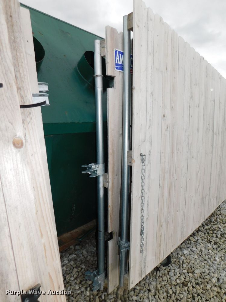 image for item HX9319 (6) American Fence wooden fence sections