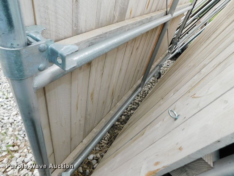 image for item HX9319 (6) American Fence wooden fence sections