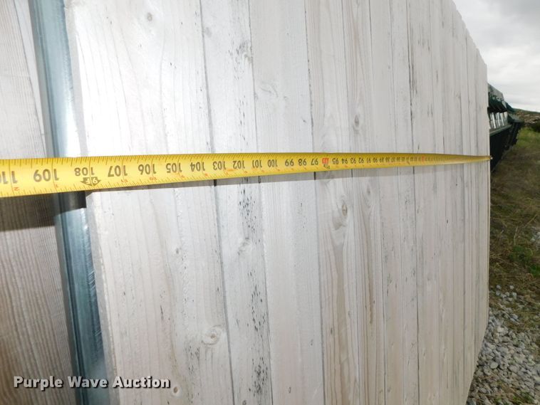 image for item HX9319 (6) American Fence wooden fence sections