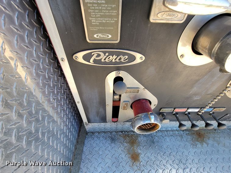 image for item IF9747 1989 Pierce  ladder fire truck