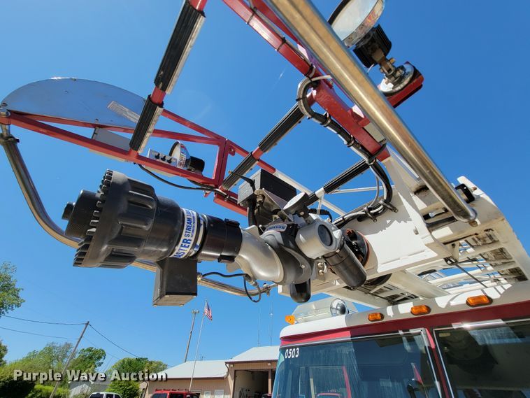 image for item IF9747 1989 Pierce  ladder fire truck