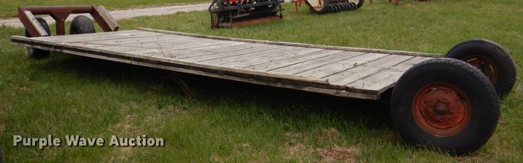 image for item IQ9259 Hay bale trailer