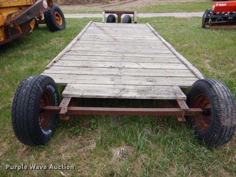 image for item IQ9259 Hay bale trailer