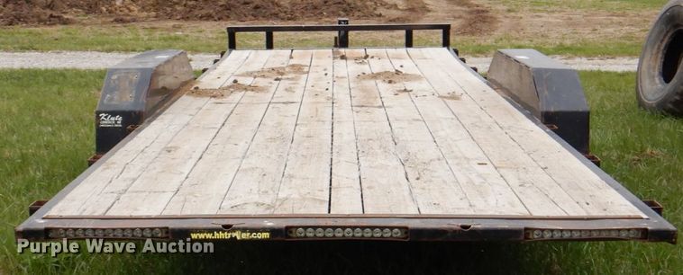 image for item IQ9261 2016 H&H Trailers  tilt deck equipment trailer