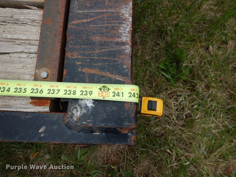 image for item IQ9261 2016 H&H Trailers  tilt deck equipment trailer