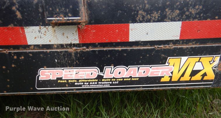 image for item IQ9261 2016 H&H Trailers  tilt deck equipment trailer