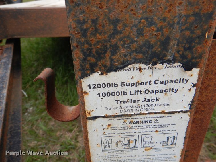 image for item IQ9261 2016 H&H Trailers  tilt deck equipment trailer